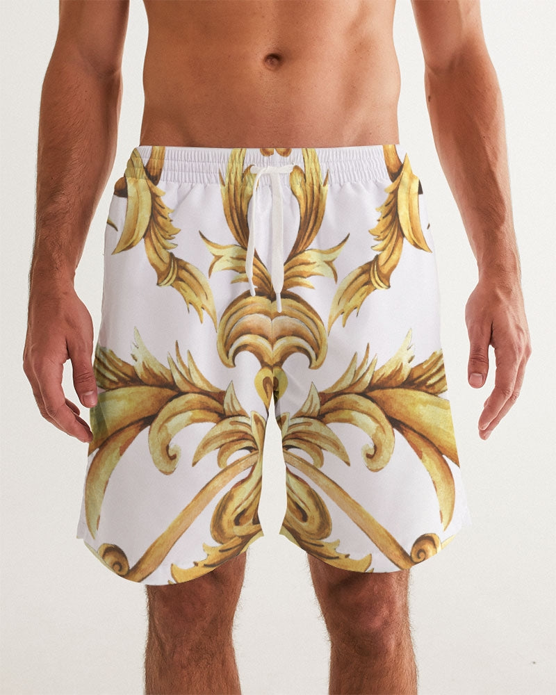 Gold sales swimming trunks