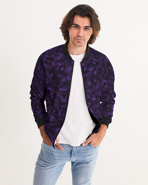AV Purple Camo Men's Bomber Jacket – AmbiVirile Menswear