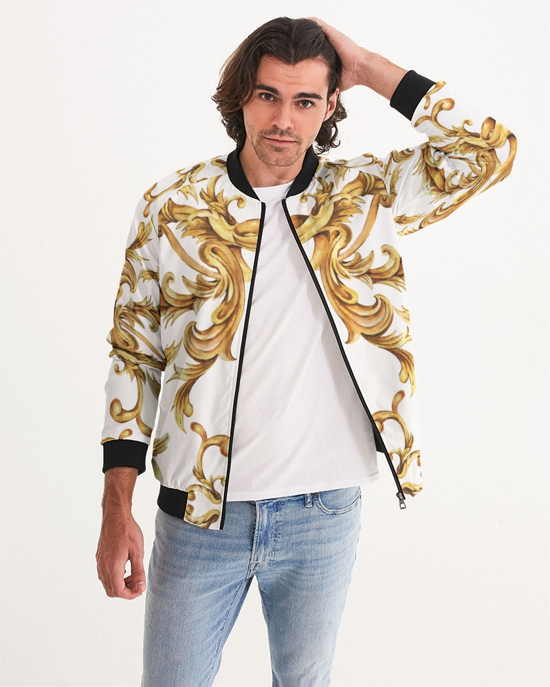 American Vintage Men's Bomber Jacket - Gold - L